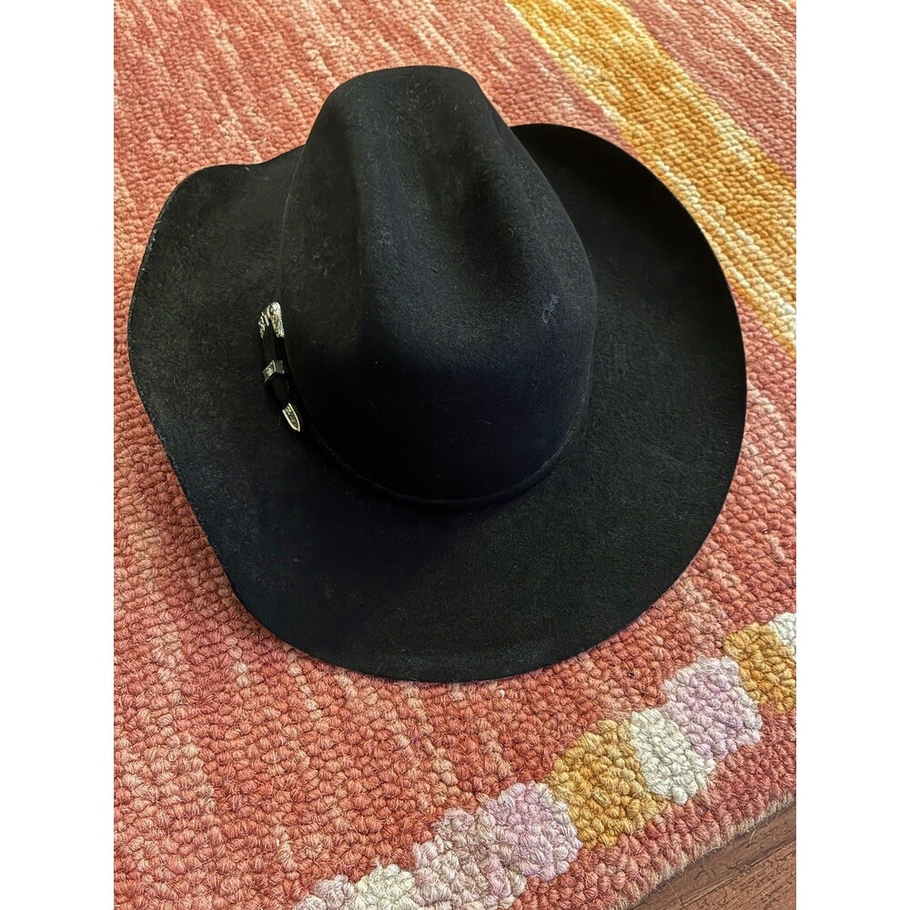 Bullhide Kingman Jr Kids Cowboy Hat Black Wool Felt Youth OSFM